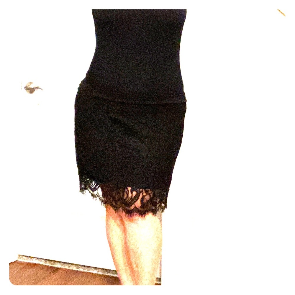 Black Lace Skirt
